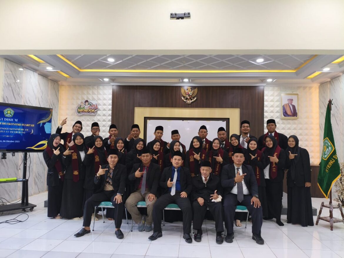 Yudisium ke-2 Prodi Ekonomi Syariah STEINU Subang: Pesan Waka 1 untuk Membangun Ekonomi Keumatan