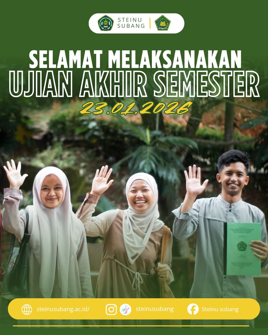 Mahasiswa STEI NU Subang Fokus Hadapi UAS Semester Ganjil TA 2025/2026